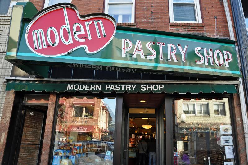 Modern Pastry Shop The North End of Boston has two fabulou… Flickr
