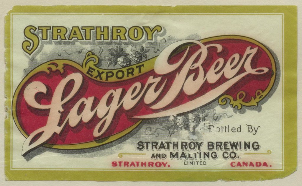 Strathroy Export Lager Beer Creator Strathroy Brewing and… Flickr