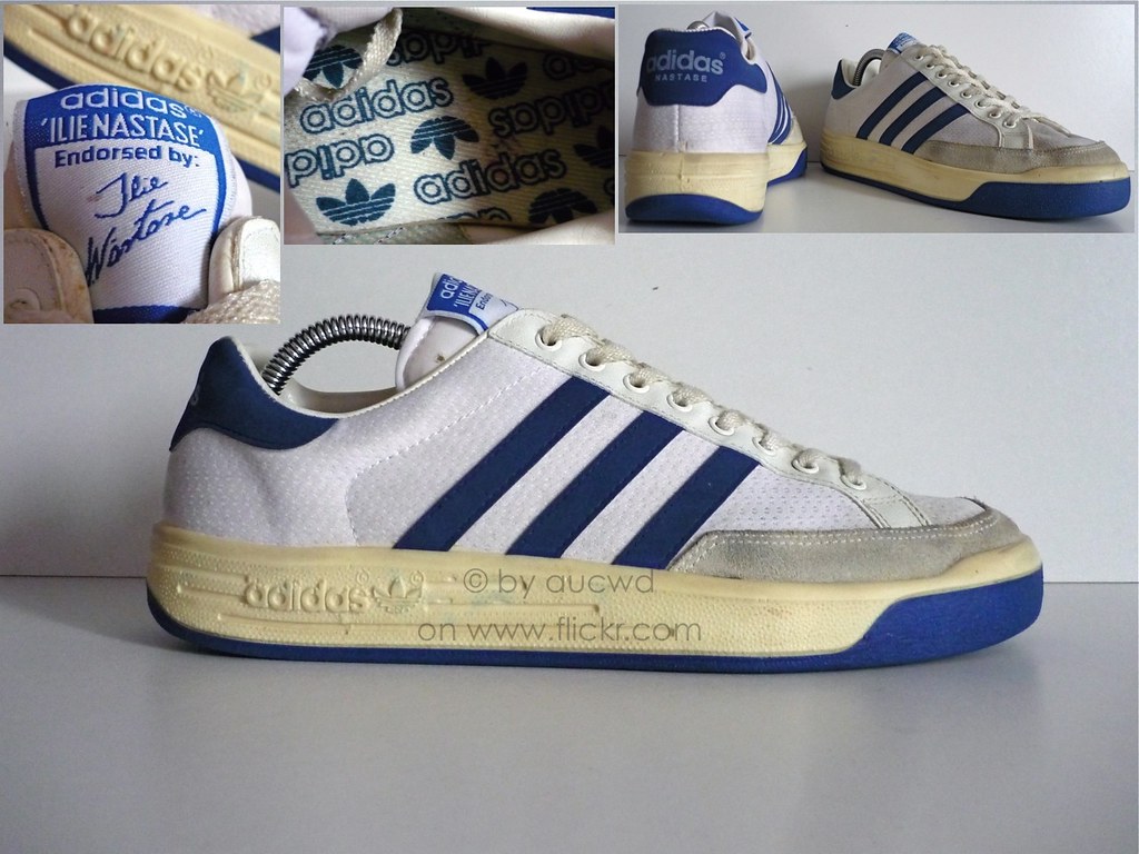 80`S / 90`S VINTAGE ADIDAS ILIE NASTASE TENNIS SHOES Flickr