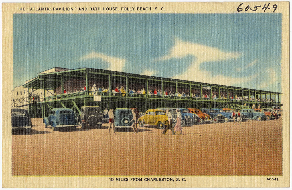 The "Atlantic Pavilion" and bath house, Folly Beach, S. C.… Flickr