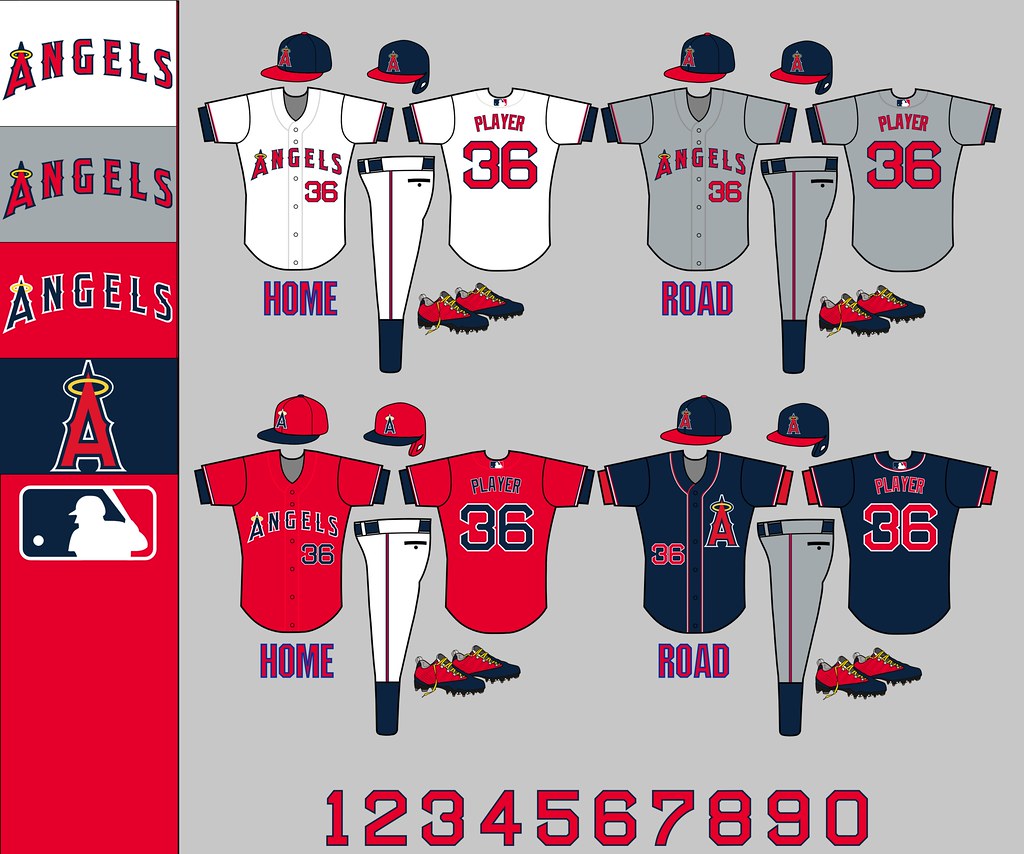 California Angels Uniforms PMell2293 Flickr