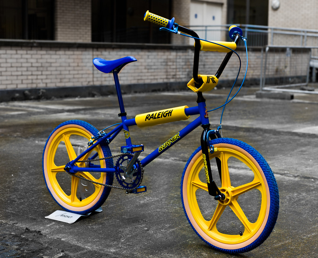 What was the bmx with the plastic yellow wheel rims called