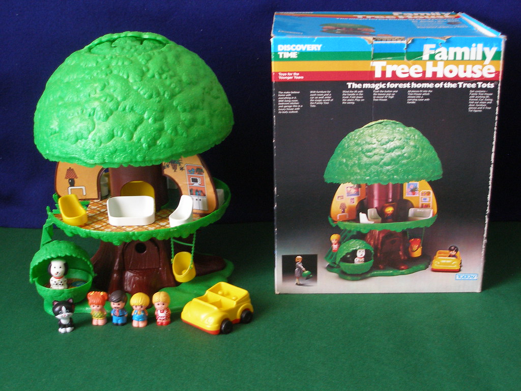 Family Tree House 1975 My most favourite toy of the 70's. Flickr