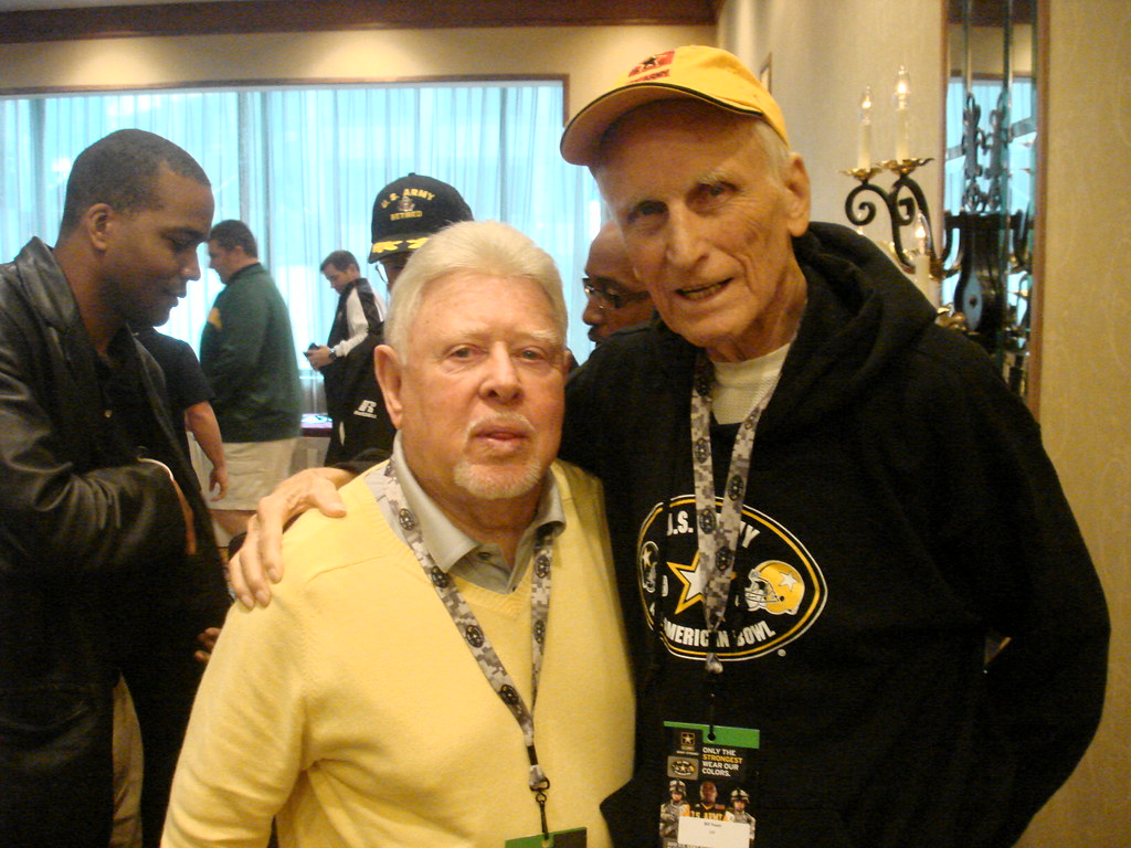 Coach Bill Yoast (R) & Lloyd Dill (L) at VIP meeting Flickr