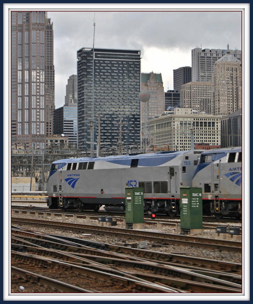Amtrak Chicago Arrival When arriving from the south at Ch… Flickr