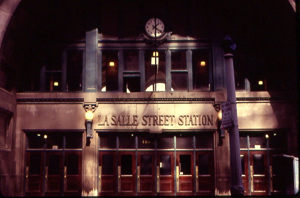 LaSalle Street Station, Chicago Main entrance to La Salle … Flickr