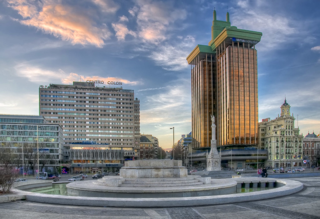 Plaza de Colon HDR Plaza de Colon Madrid Enero 2012 … Flickr