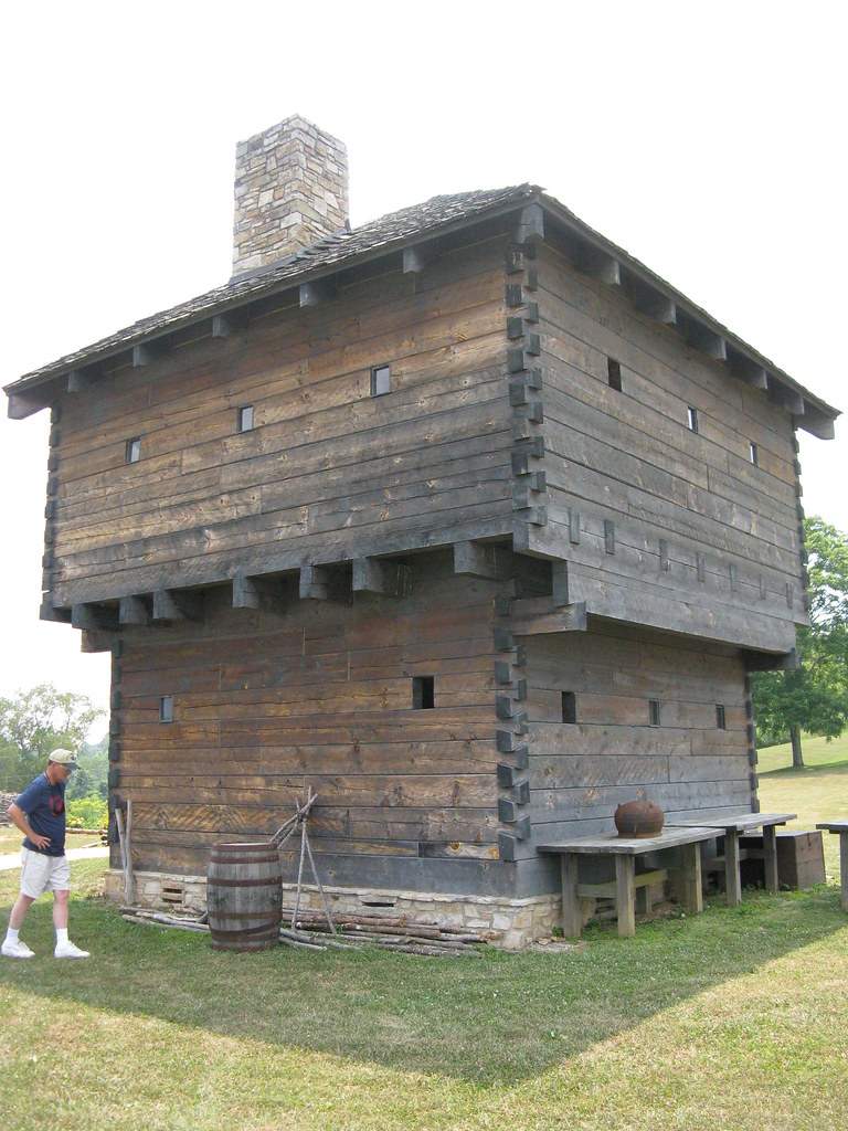 Colonial Blockhouse Near Duffield, Va, US statm5 Flickr