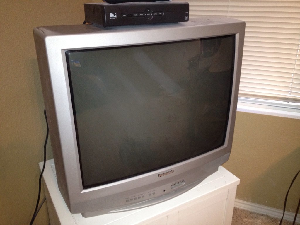 27 Inch Television Panasonic brand TV. Christopher Shaw Flickr