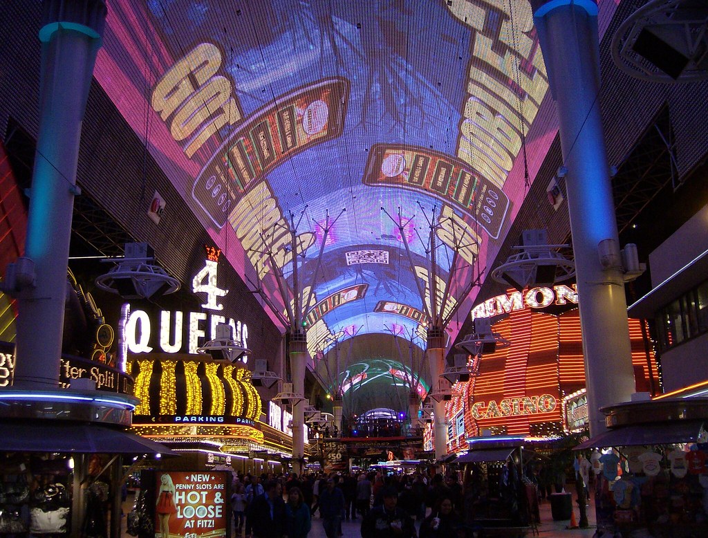 Celebrating NYE in Downtown Las Vegas Plaza Hotel Casino