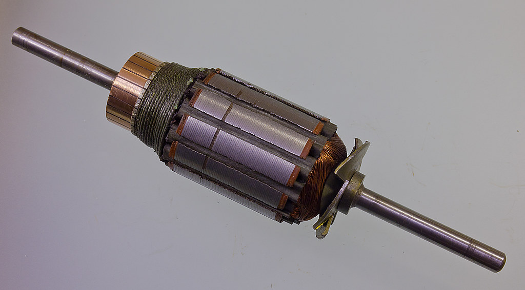 Universal Electric Motor Armature (rotor) Very old 1/12 HP… Flickr