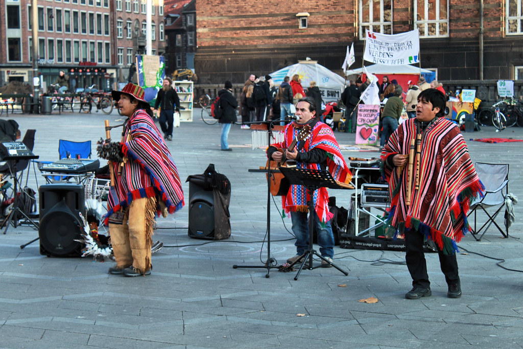 Pan Flute Band A Pan Flute band plays as the Occupy moveme… Flickr