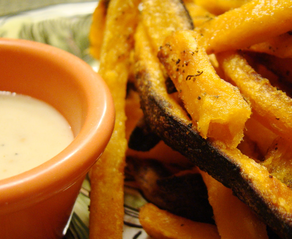 Yam Fries Crunchy sweetness Vegan Feast Catering Flickr