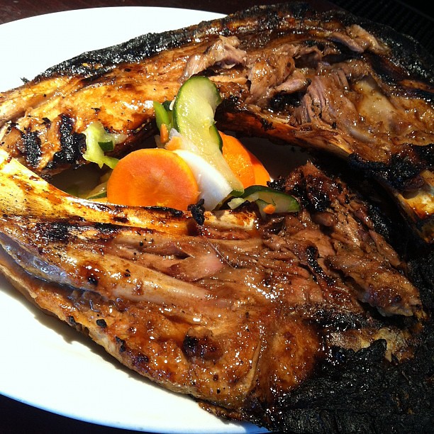 Today's lunch Grilled Tuna Collar (Panga) Arnold Flickr