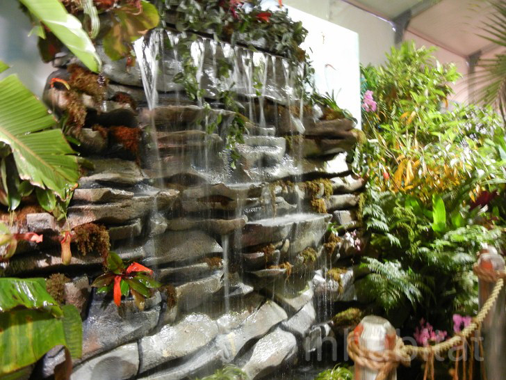 An indoor waterfall Inhabitat Flickr