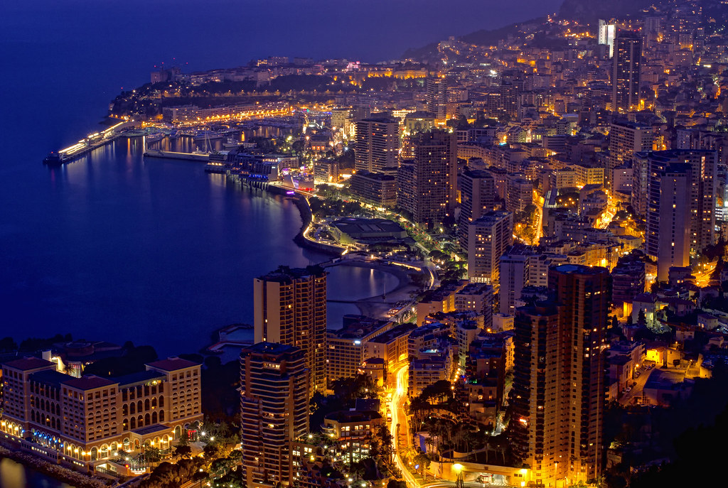 Monaco Monaco by night christian teillas Flickr