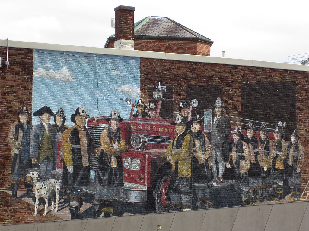 20120227 Firefighter Mural This mural is on the fire stati… Flickr
