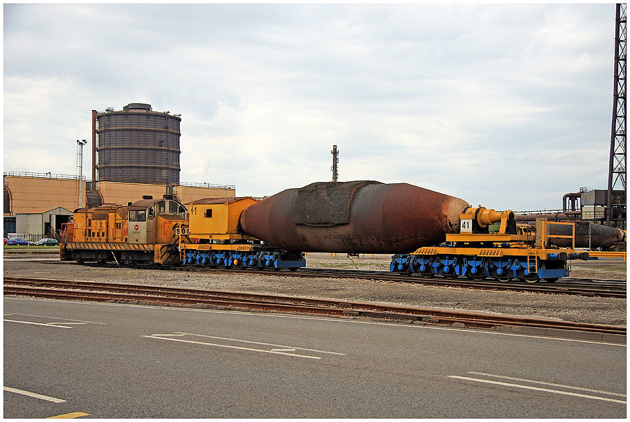 tCorus 901 loco+ torpedo wagon no.41; no.4 blast furnace a… Flickr