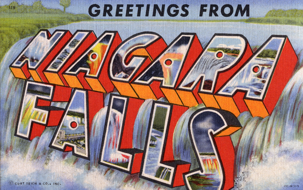 Greetings from Niagara Falls, New York Large Letter Post… Flickr