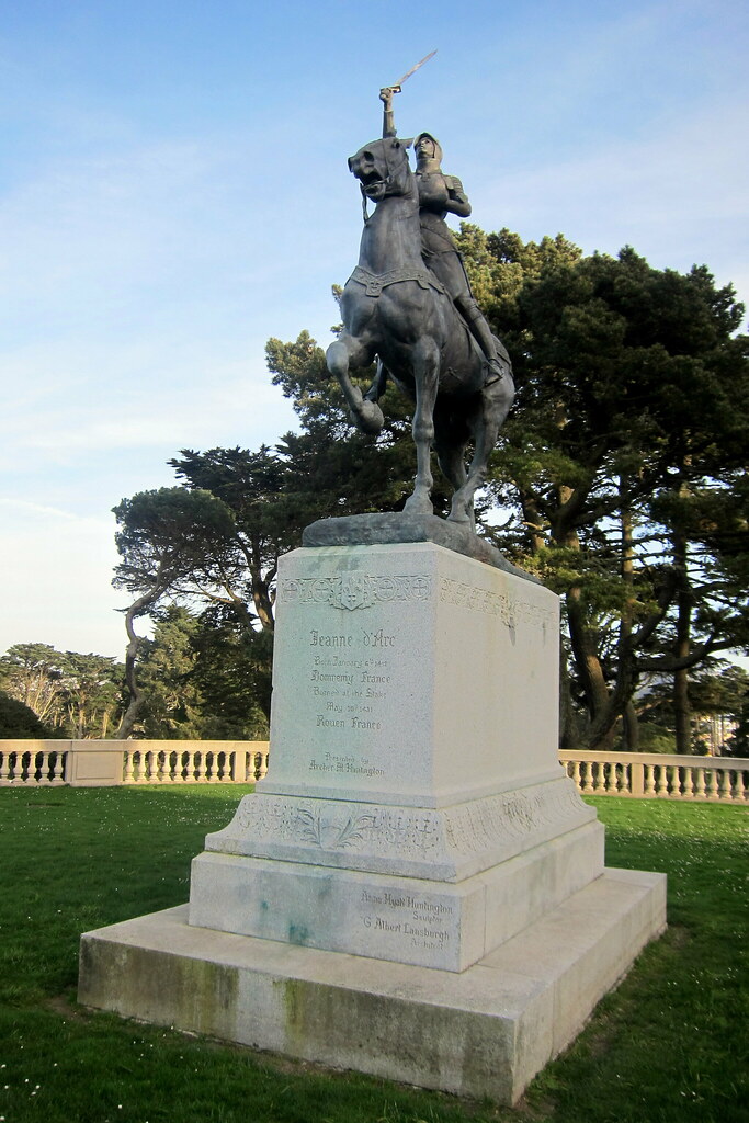 San Francisco Lincoln Park Jeanne d'Arc Joan of Arc, al… Flickr