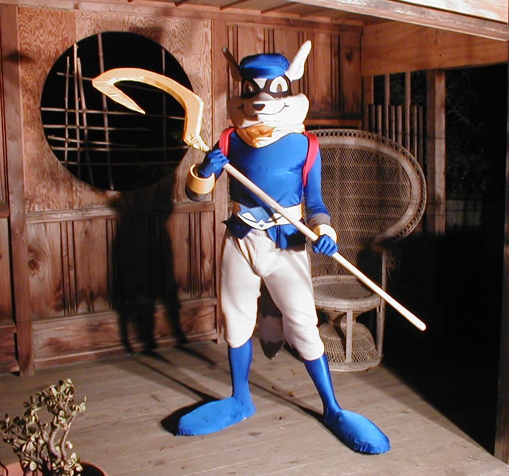 3999 Sly Cooper A Sly Cooper cosplay. I wish I had this c… Flickr