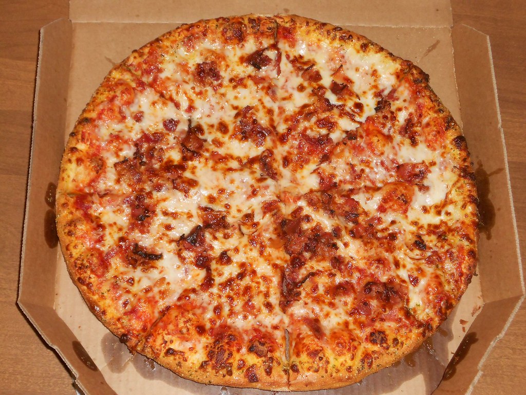 Bacon & Asiago Cheese Pizza Sunday Night Pizza! Matt Flickr