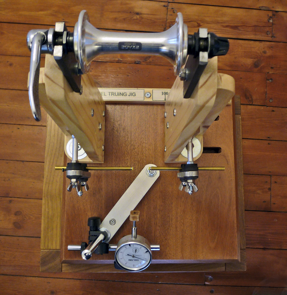 Bicycle Wheel Truing Jig Bicycle Wheel Truing Jig based on… Flickr