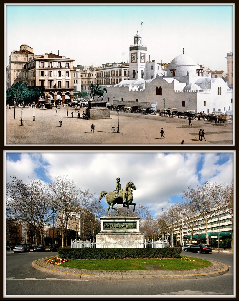Alger (place du Gouvernement) 1900 ♠ 2012 NeuillysurSein… Flickr