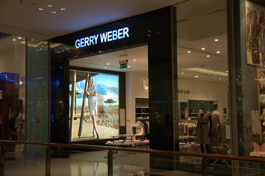 Gerry er at Dubai Mall German fashion in Dubai Flickr