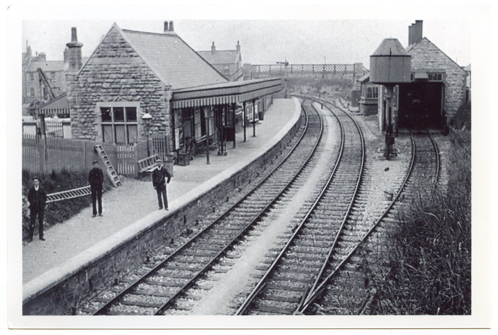 Easton Station, Isle of Portland, Dorset c.1930. Alwyn Ladell Flickr