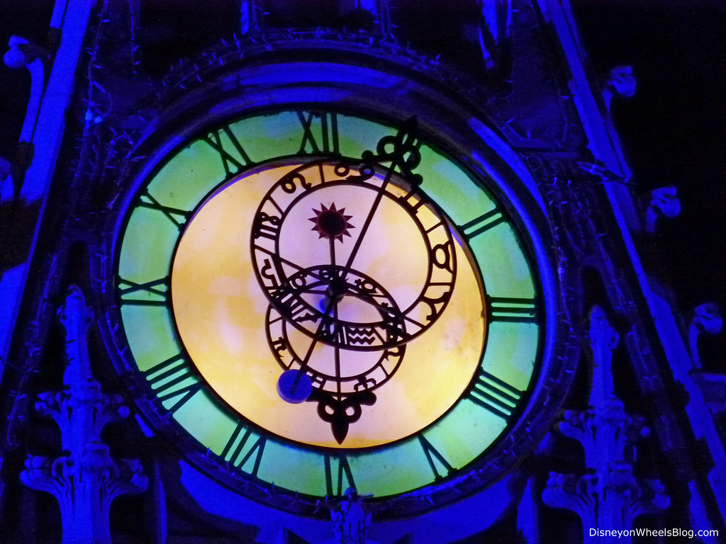 Clock on Cinderella Castle DisneyonWheels Flickr