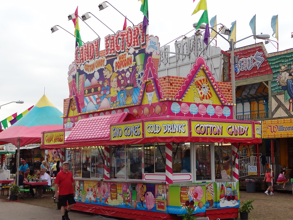 Cotton Candy Vendor Cotton candy vendor seen at the 2012 O… Flickr