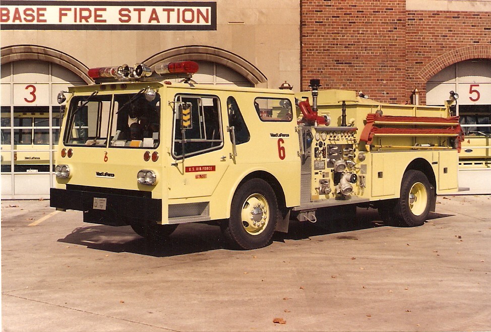 USAF 1978 Ward LaFrance, P12, 78L 508, Chanute AFB Fire Trucks at