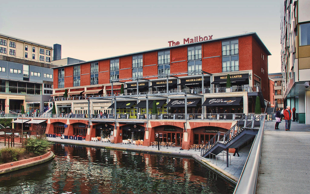 The Mailbox, Birmingham UK View of "The Mailbox" from Gas … Flickr