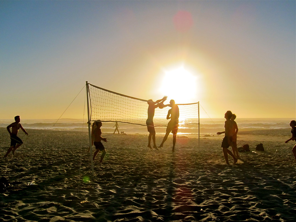 Beach Volleyball, Camps Bay, Cape Town Andy Walker Flickr