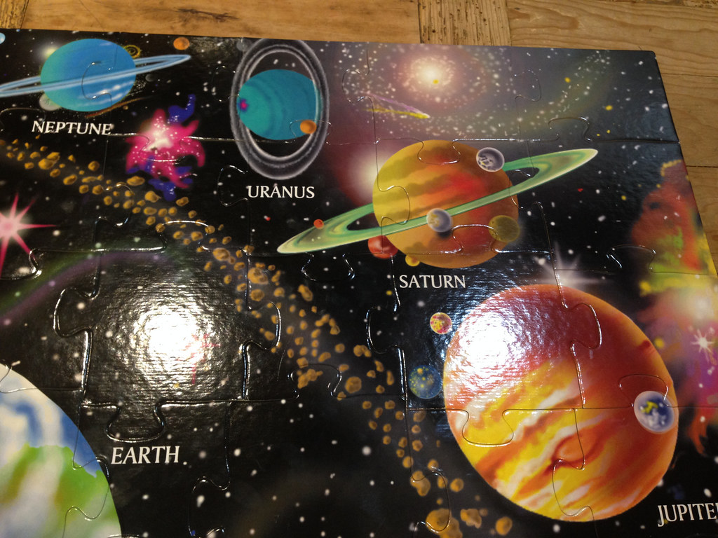 Solar System Floor Puzzle Extra Large Melissa & Doug Space