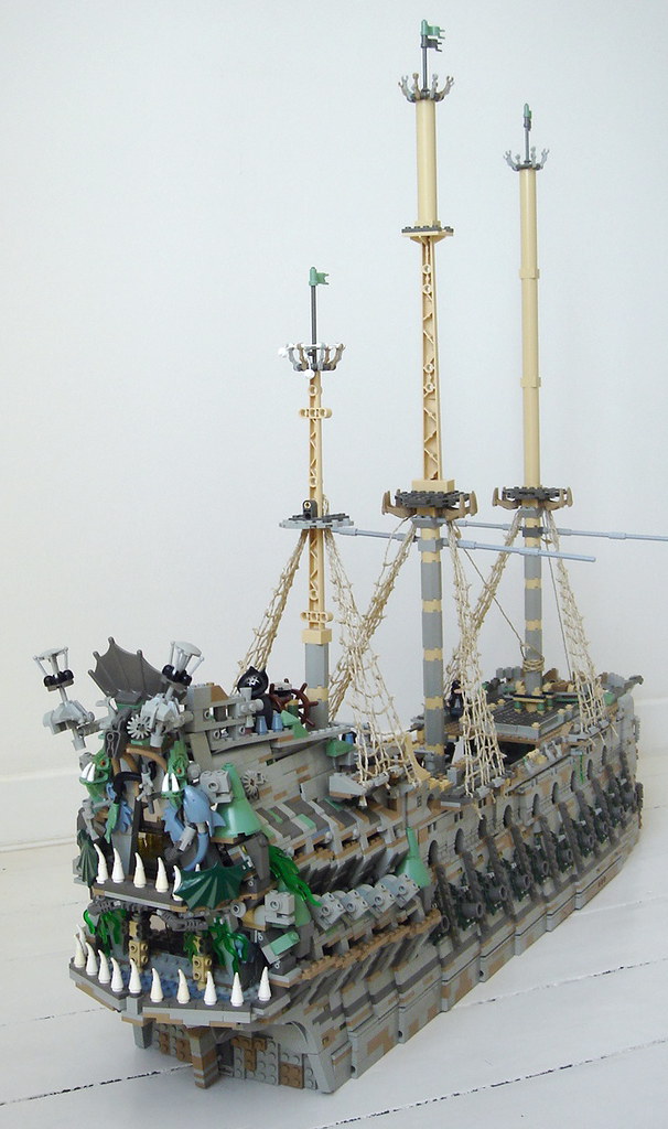 Lego Flying Dutchman The notorious ghostship from Pirates … Flickr