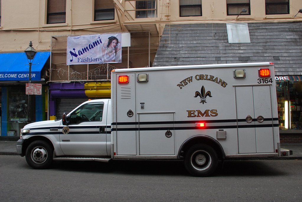 New Orleans Ambulance Ford ambulance in New Orleans, LA. Flickr