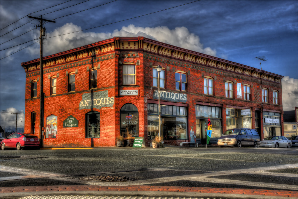 Small Town Americana Olson Building 1891, Old Town, Anacor… Flickr