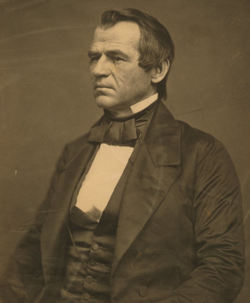 Andrew Johnson Public domain Library of Congress Collectio… Allen Gathman Flickr
