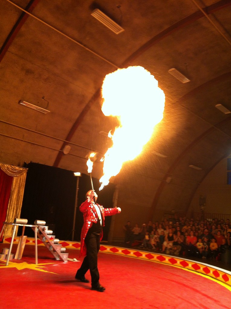Fire Breather Walker Bros. International Circus Ed South Flickr