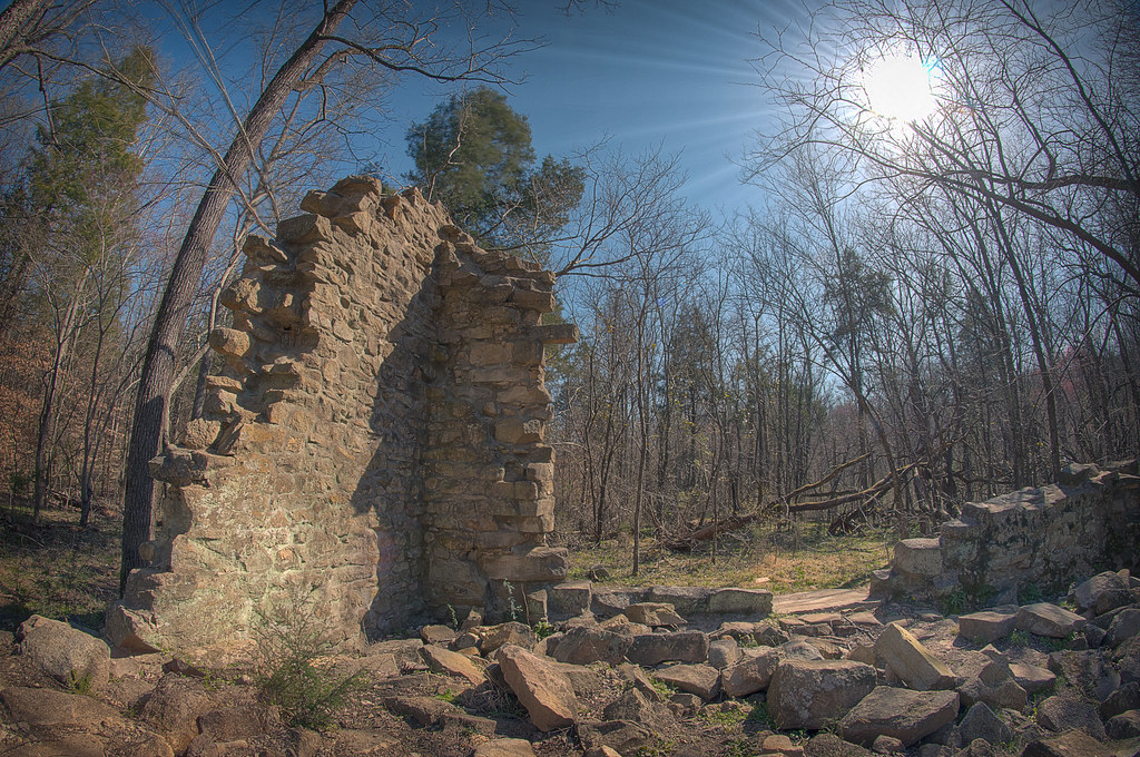 The Robinson Rock House, Reedy Creek Park (HDR Fisheye) Flickr
