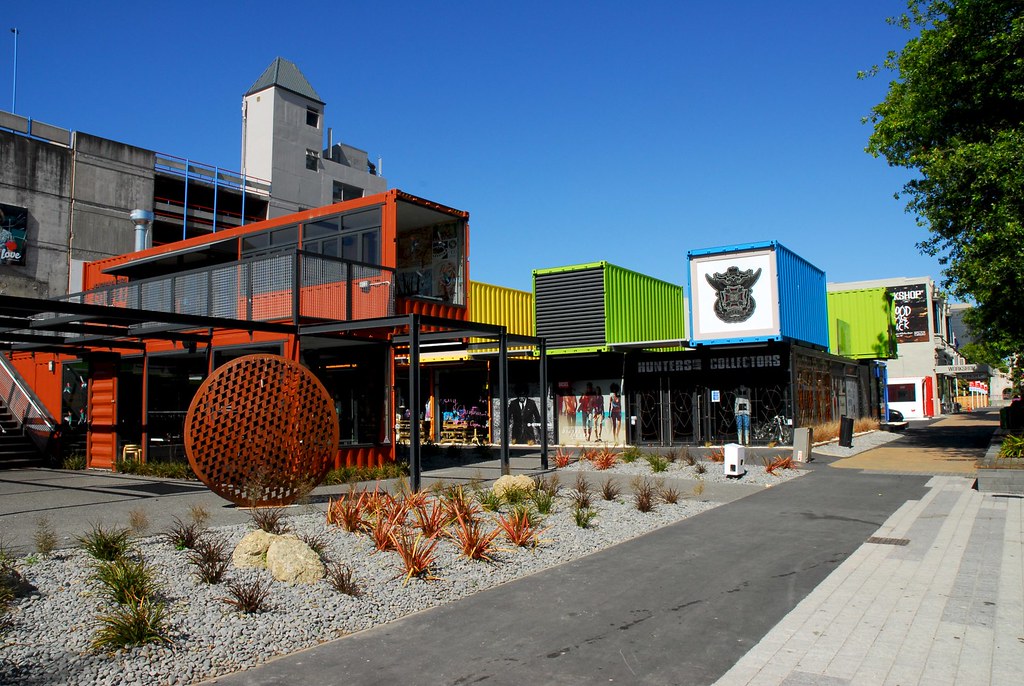 ReStart Shopping Mall, Christchurch, New Zealand Mark Lebbell Flickr