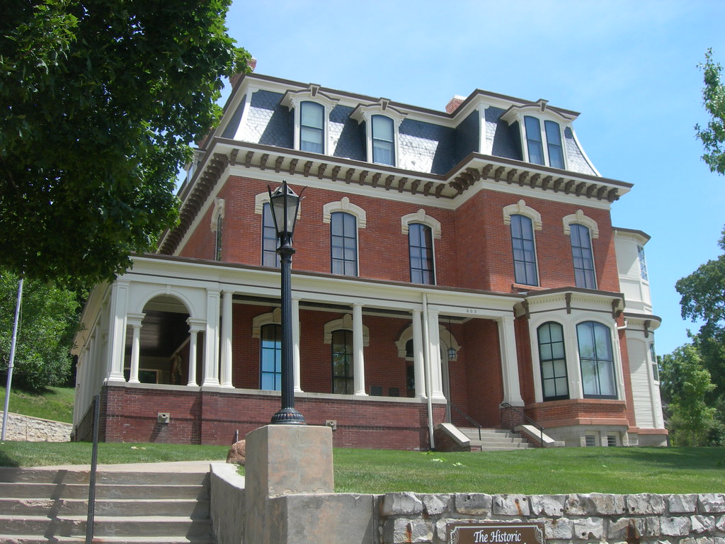 General Dodge House Council Bluffs, Iowa Constructed in 18… Flickr