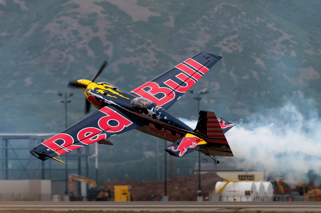 Red Bull Stunt Plane Warriors Over Wasatch 2012 air show, … Flickr