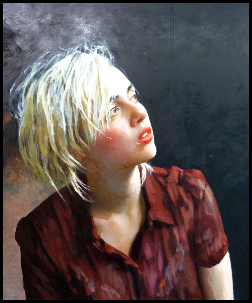 détail d'un tableau de Xenia Hausner "Chez Xenia Hausner, … Flickr