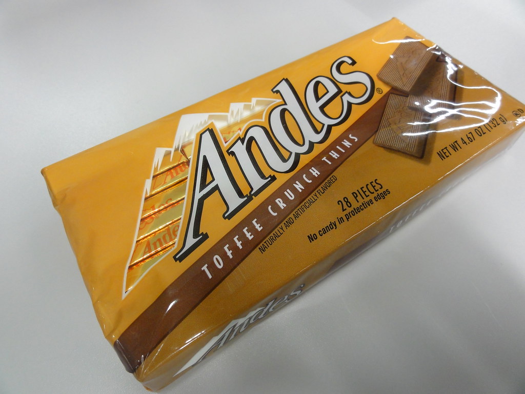 Andes Chocolate Toffee Crunch Thins Cookie M Flickr