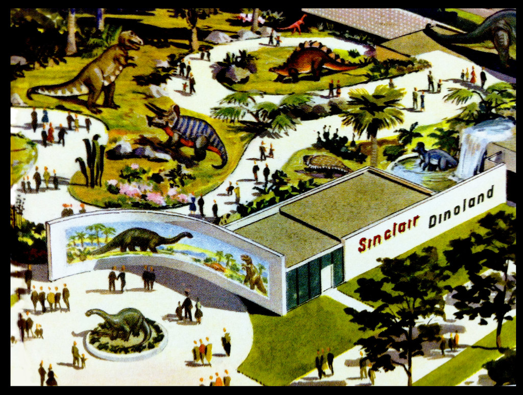 Sinclair Dinoland, 1964 World's Fair, New York "In 1964 at… Flickr