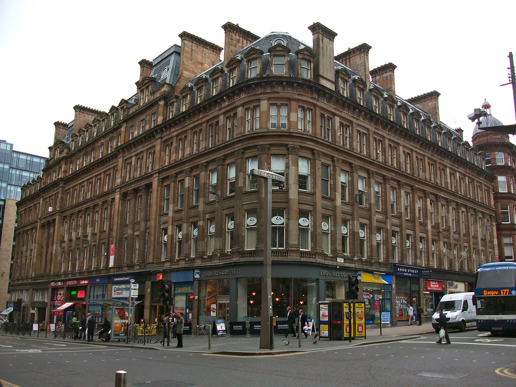 Hope Street / Bothwell Street corner, Glasgow Brownie Bear Flickr