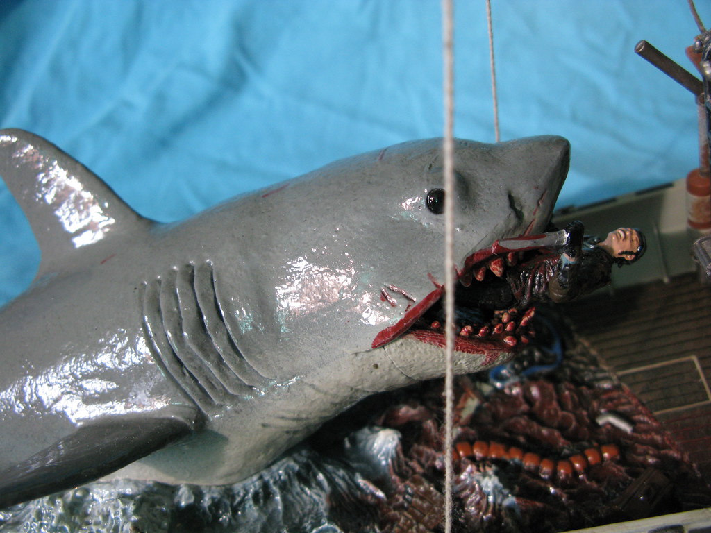 jaws toy i found my jaws boat set in my dads garage in a